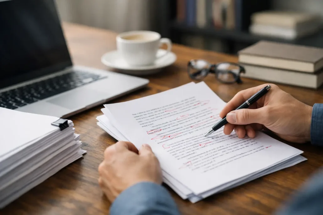 Cómo preparar manuscrito para editorial bien